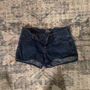 Vintage Old Navy Dark Blue Jean Shorts